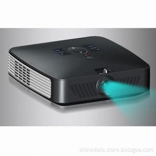 HD Portable Mini Projector with 12V DC/3.5A Power Supply
